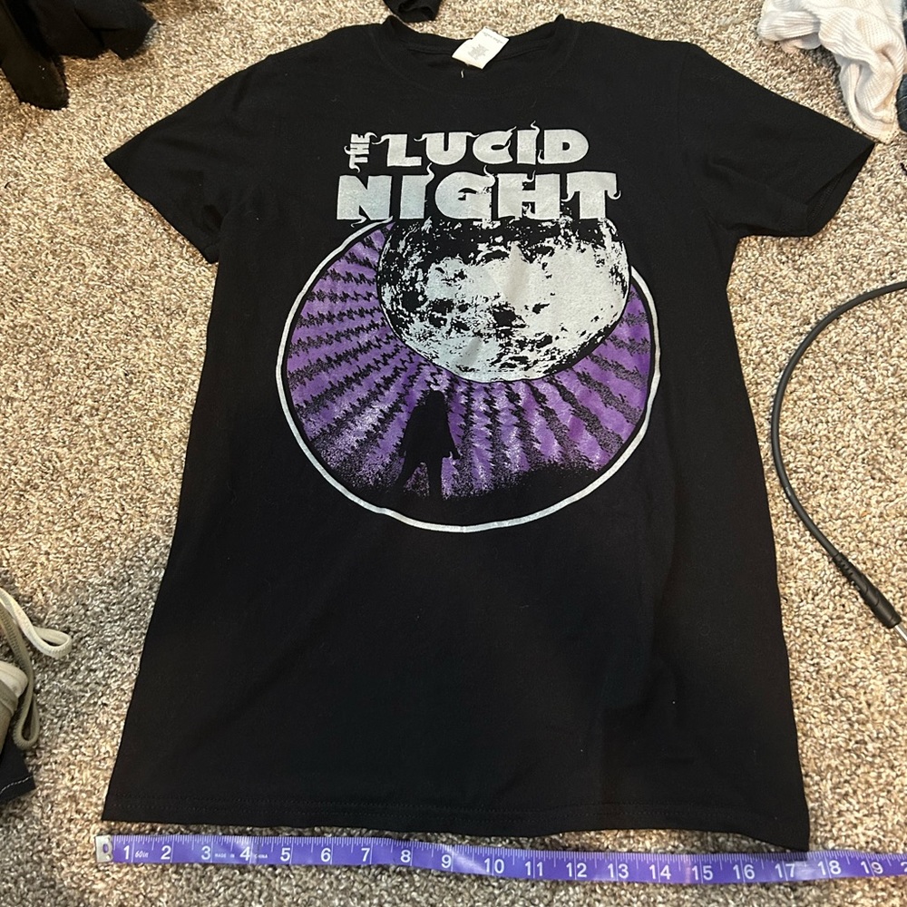 the lucid night underground band shirt